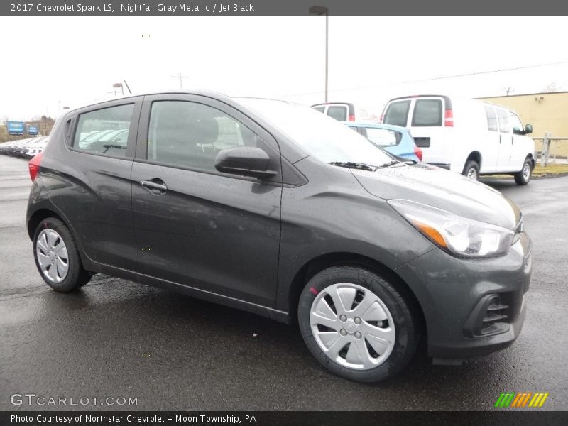Nightfall Gray Metallic / Jet Black 2017 Chevrolet Spark LS
