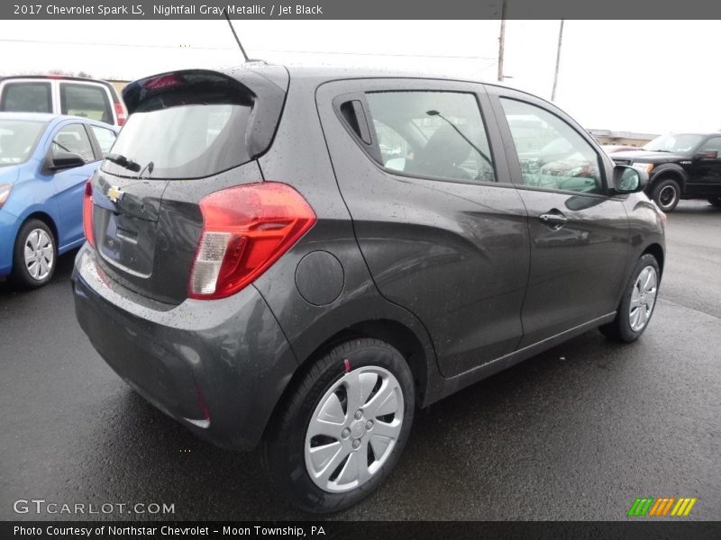 Nightfall Gray Metallic / Jet Black 2017 Chevrolet Spark LS
