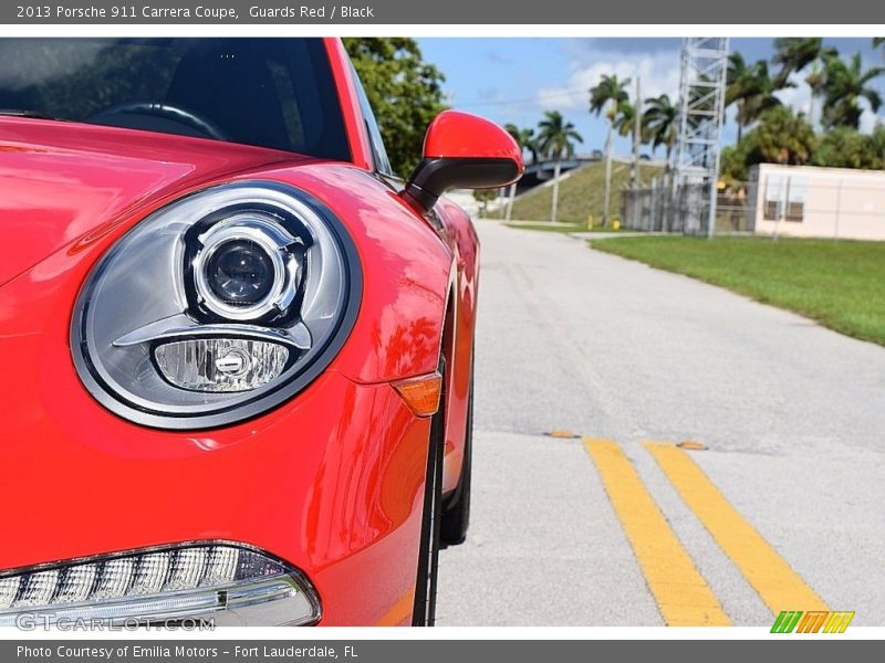 Guards Red / Black 2013 Porsche 911 Carrera Coupe