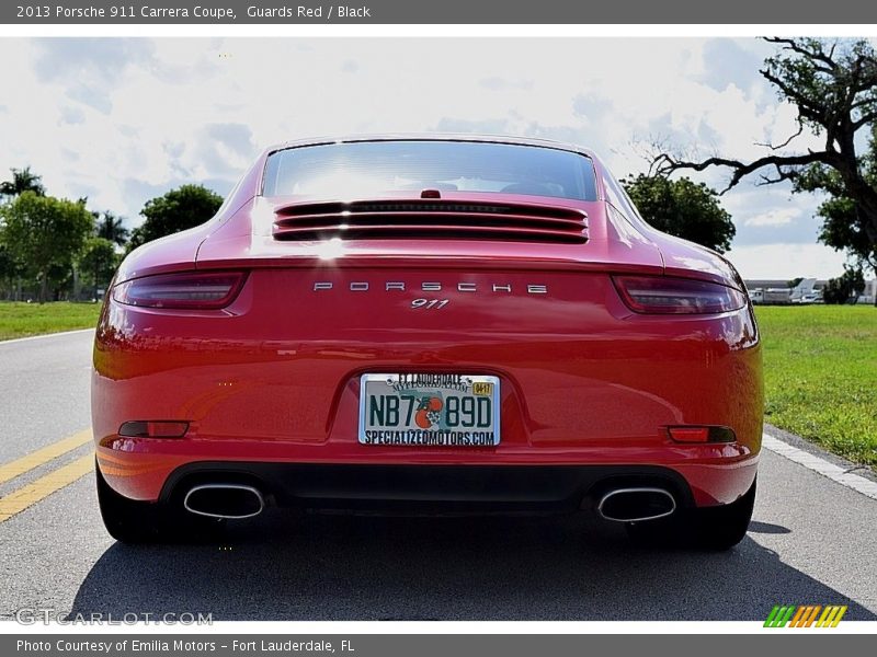 Guards Red / Black 2013 Porsche 911 Carrera Coupe