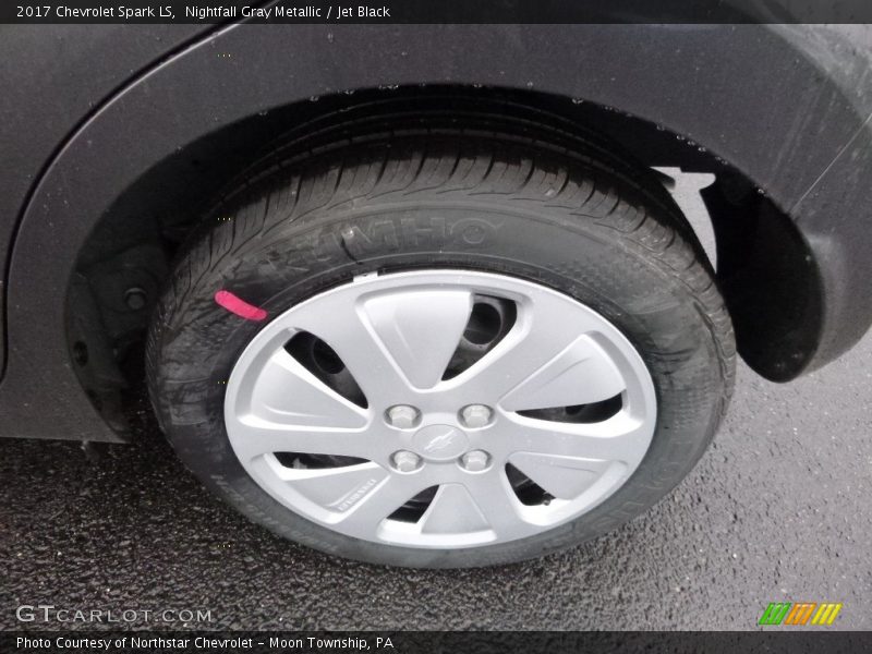 Nightfall Gray Metallic / Jet Black 2017 Chevrolet Spark LS