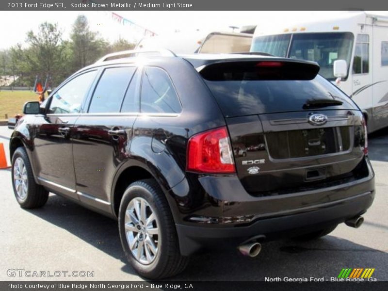 Kodiak Brown Metallic / Medium Light Stone 2013 Ford Edge SEL