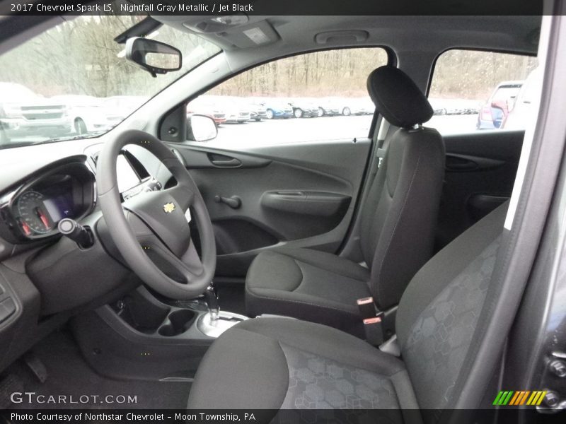 Nightfall Gray Metallic / Jet Black 2017 Chevrolet Spark LS