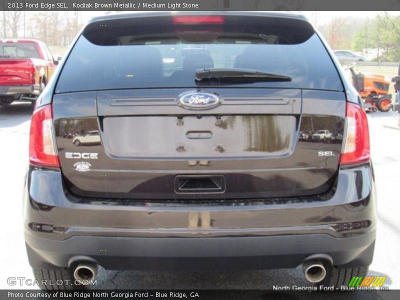 Kodiak Brown Metallic / Medium Light Stone 2013 Ford Edge SEL