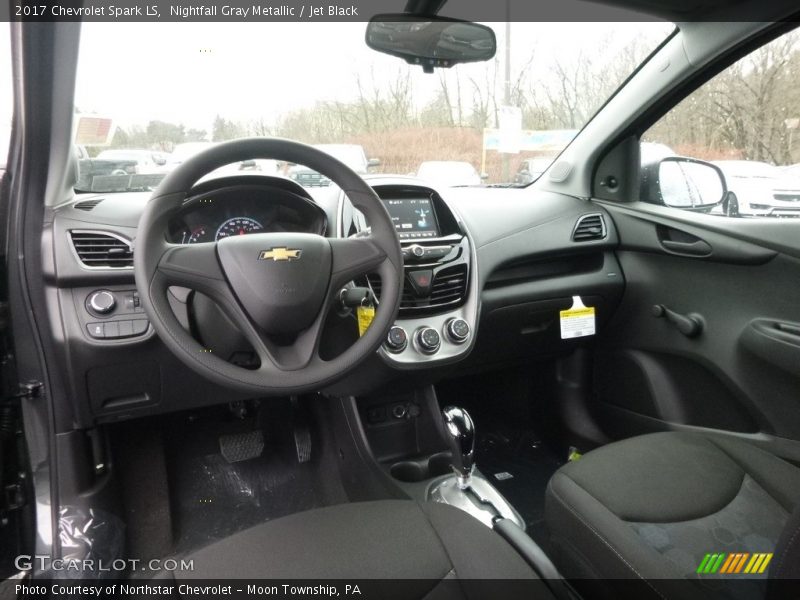 Nightfall Gray Metallic / Jet Black 2017 Chevrolet Spark LS