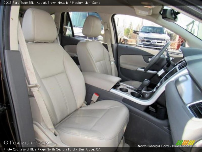 Kodiak Brown Metallic / Medium Light Stone 2013 Ford Edge SEL