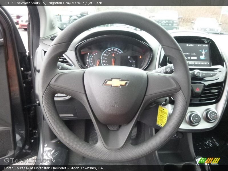 Nightfall Gray Metallic / Jet Black 2017 Chevrolet Spark LS