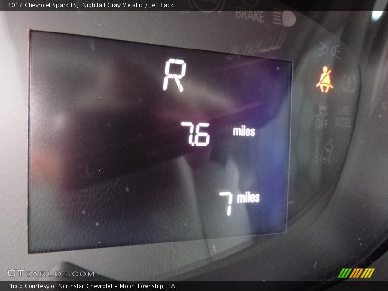 Nightfall Gray Metallic / Jet Black 2017 Chevrolet Spark LS