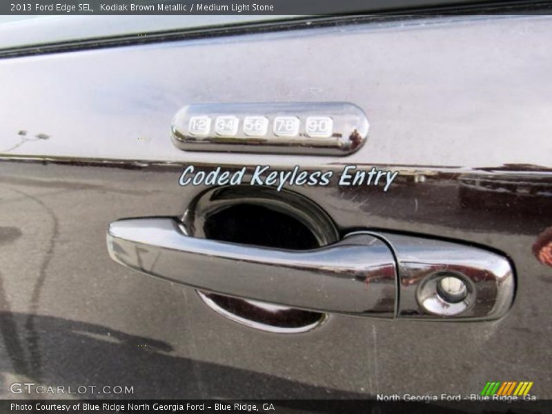 Kodiak Brown Metallic / Medium Light Stone 2013 Ford Edge SEL