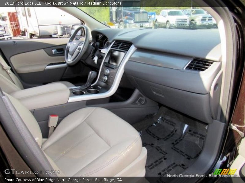 Kodiak Brown Metallic / Medium Light Stone 2013 Ford Edge SEL