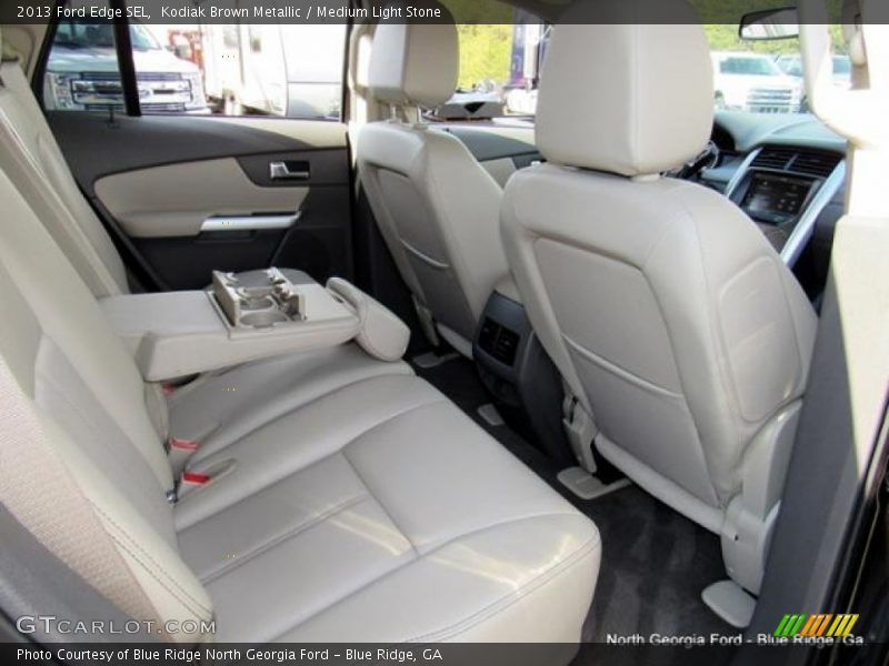 Kodiak Brown Metallic / Medium Light Stone 2013 Ford Edge SEL