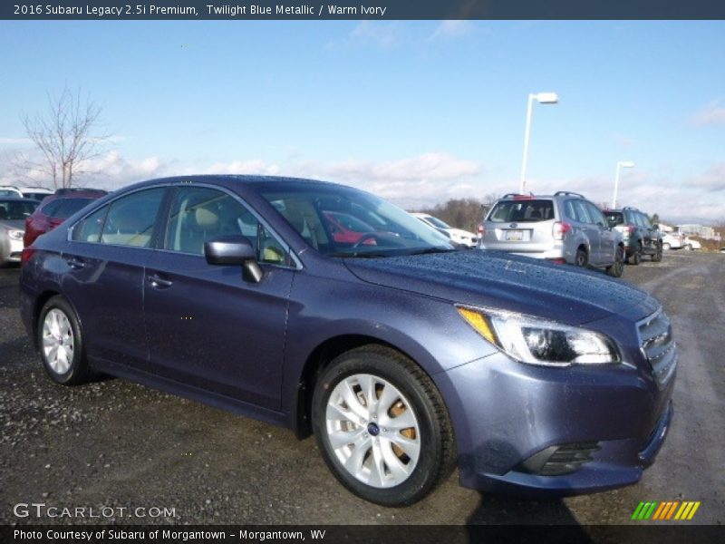 Twilight Blue Metallic / Warm Ivory 2016 Subaru Legacy 2.5i Premium
