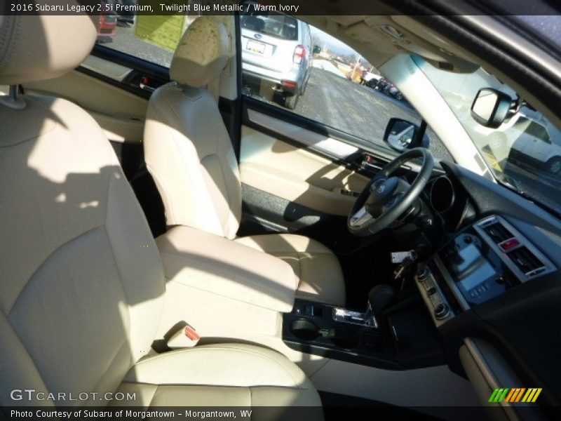 Twilight Blue Metallic / Warm Ivory 2016 Subaru Legacy 2.5i Premium