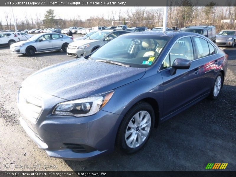 Twilight Blue Metallic / Warm Ivory 2016 Subaru Legacy 2.5i Premium
