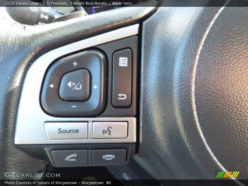 Twilight Blue Metallic / Warm Ivory 2016 Subaru Legacy 2.5i Premium