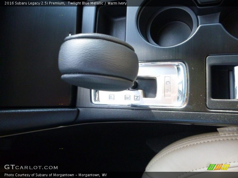 Twilight Blue Metallic / Warm Ivory 2016 Subaru Legacy 2.5i Premium