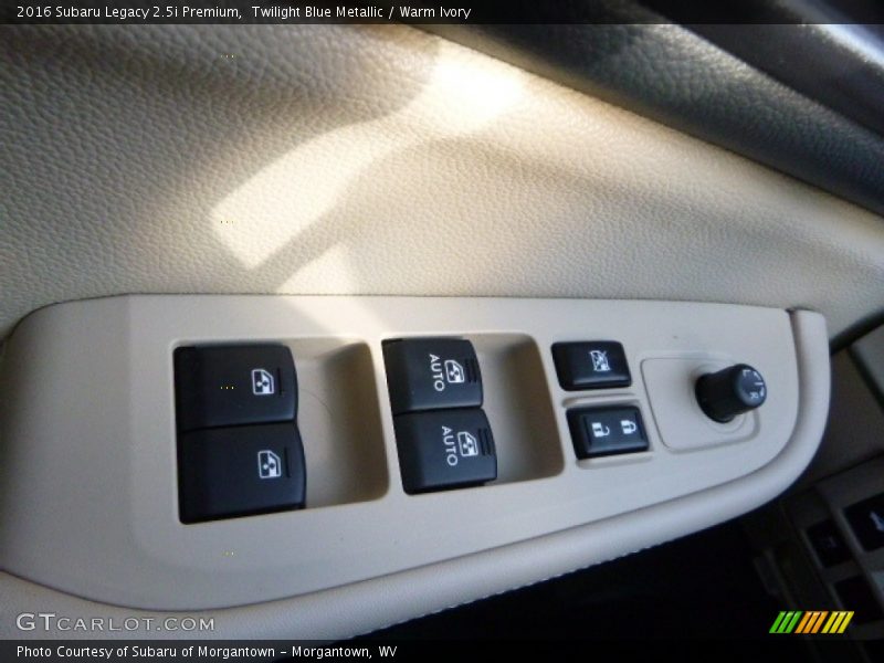 Twilight Blue Metallic / Warm Ivory 2016 Subaru Legacy 2.5i Premium
