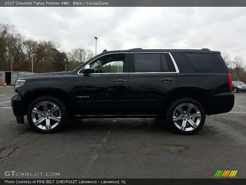 Black / Cocoa/Dune 2017 Chevrolet Tahoe Premier 4WD