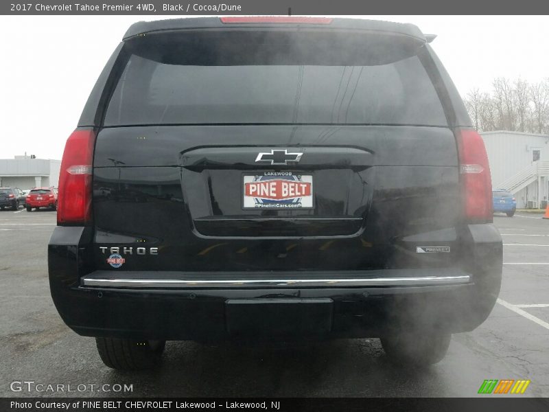 Black / Cocoa/Dune 2017 Chevrolet Tahoe Premier 4WD