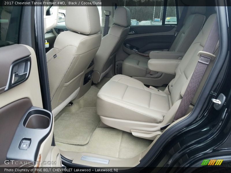 Rear Seat of 2017 Tahoe Premier 4WD