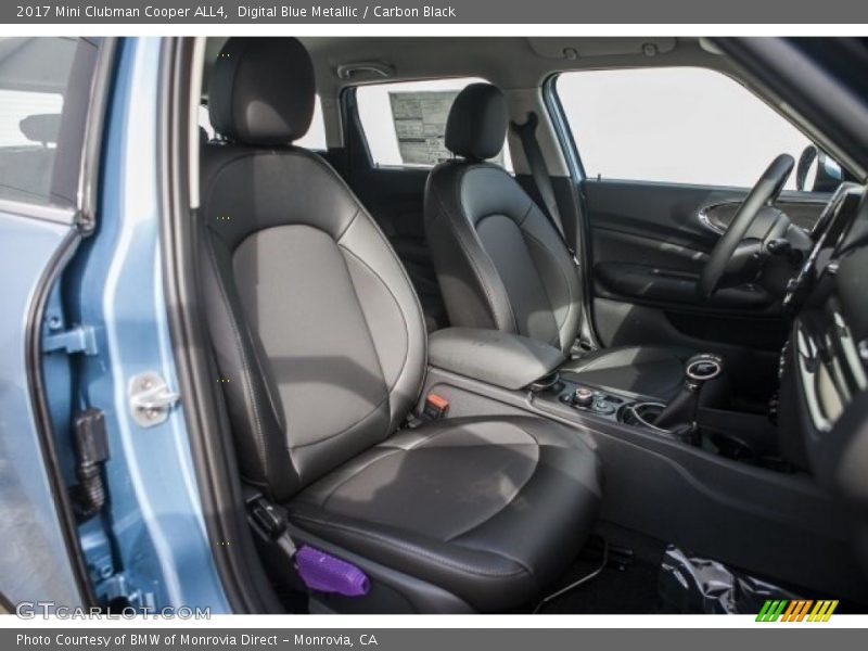 Digital Blue Metallic / Carbon Black 2017 Mini Clubman Cooper ALL4