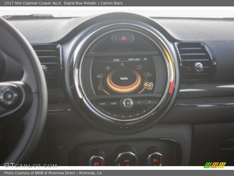 Digital Blue Metallic / Carbon Black 2017 Mini Clubman Cooper ALL4