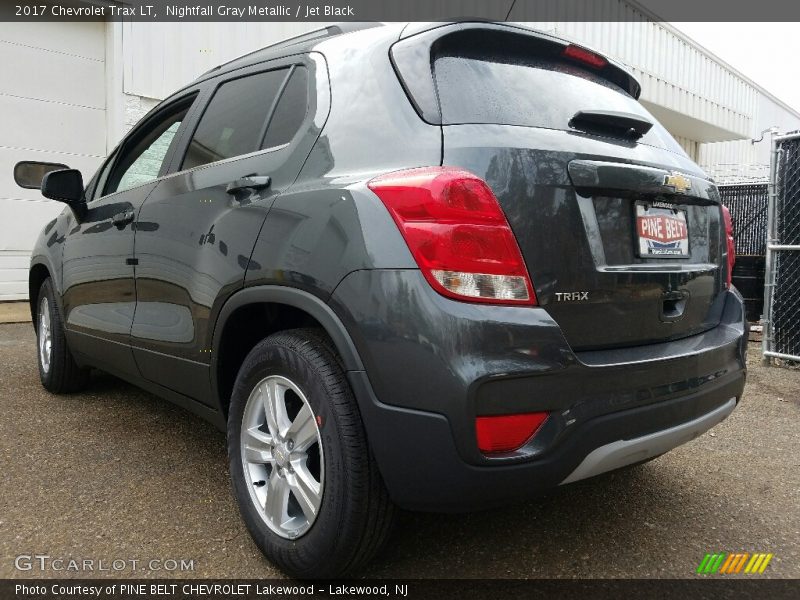 Nightfall Gray Metallic / Jet Black 2017 Chevrolet Trax LT