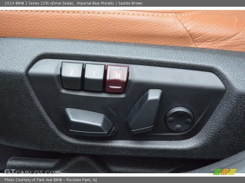 Imperial Blue Metallic / Saddle Brown 2014 BMW 3 Series 328i xDrive Sedan