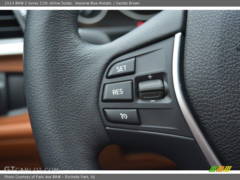 Imperial Blue Metallic / Saddle Brown 2014 BMW 3 Series 328i xDrive Sedan