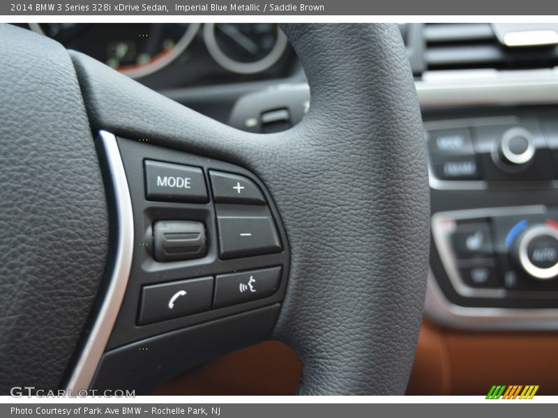 Imperial Blue Metallic / Saddle Brown 2014 BMW 3 Series 328i xDrive Sedan