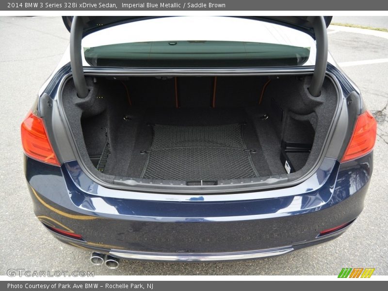 Imperial Blue Metallic / Saddle Brown 2014 BMW 3 Series 328i xDrive Sedan