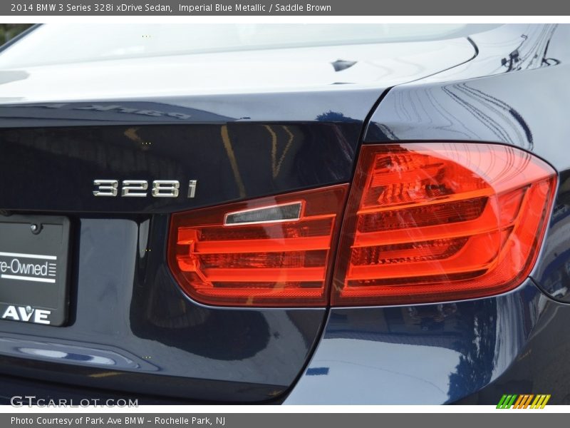 Imperial Blue Metallic / Saddle Brown 2014 BMW 3 Series 328i xDrive Sedan