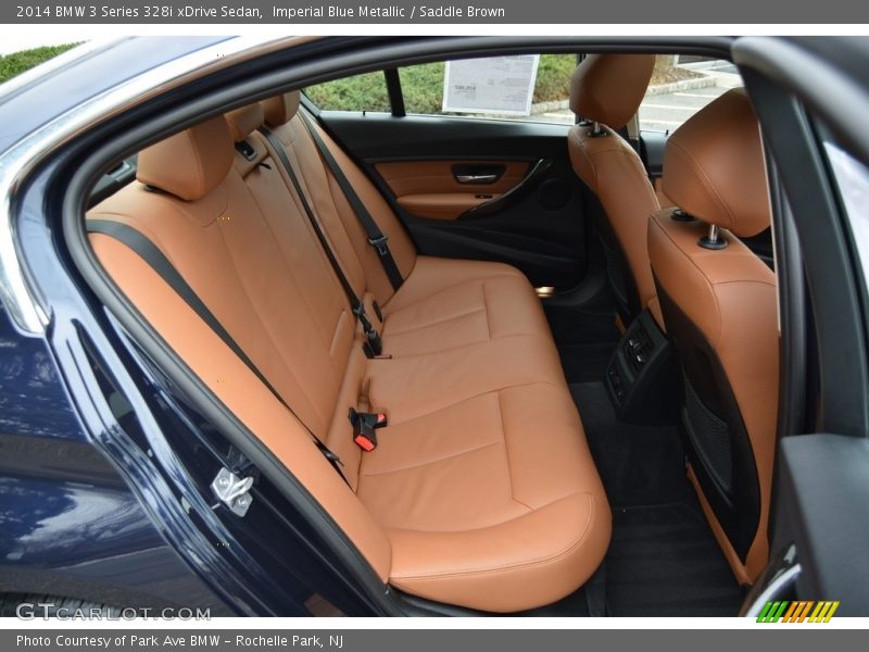 Imperial Blue Metallic / Saddle Brown 2014 BMW 3 Series 328i xDrive Sedan