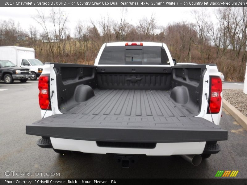 Summit White / High Country Jet Black/­Medium Ash Gray Accent 2017 Chevrolet Silverado 3500HD High Country Crew Cab Dual Rear Wheel 4x4