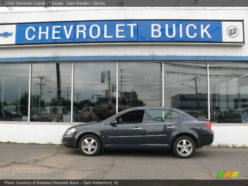 Slate Metallic / Ebony 2009 Chevrolet Cobalt LT Sedan