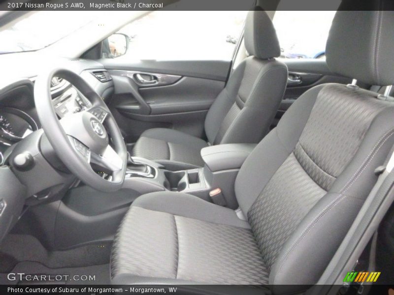  2017 Rogue S AWD Charcoal Interior
