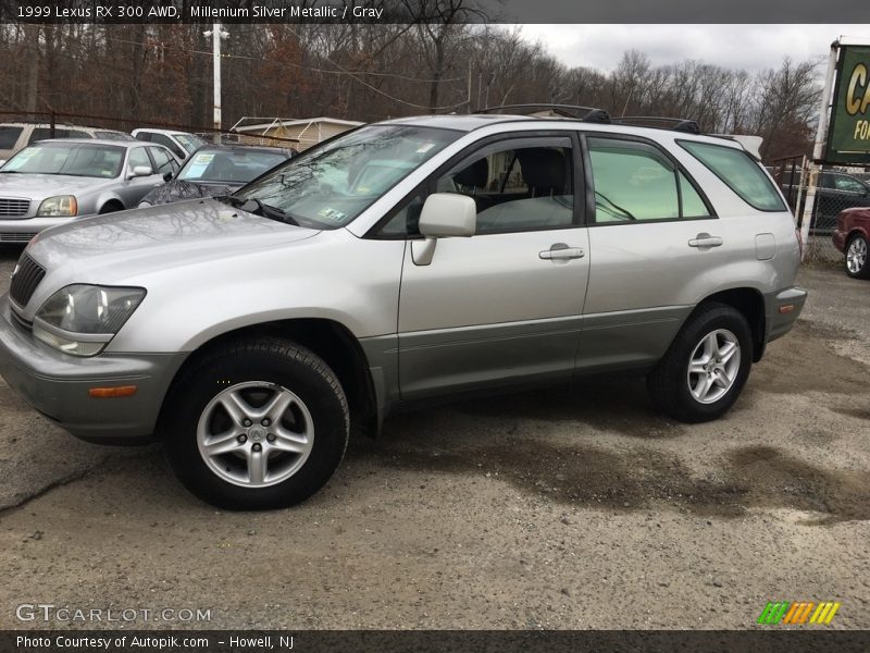 Millenium Silver Metallic / Gray 1999 Lexus RX 300 AWD