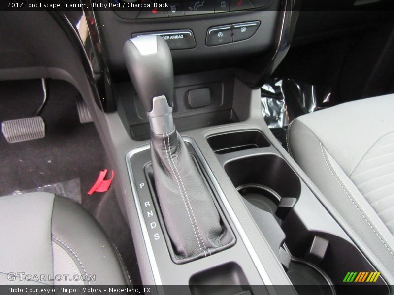 Ruby Red / Charcoal Black 2017 Ford Escape Titanium