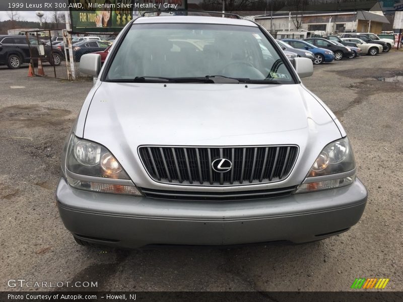 Millenium Silver Metallic / Gray 1999 Lexus RX 300 AWD