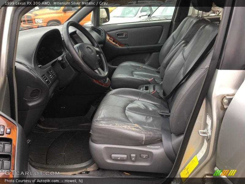 Millenium Silver Metallic / Gray 1999 Lexus RX 300 AWD