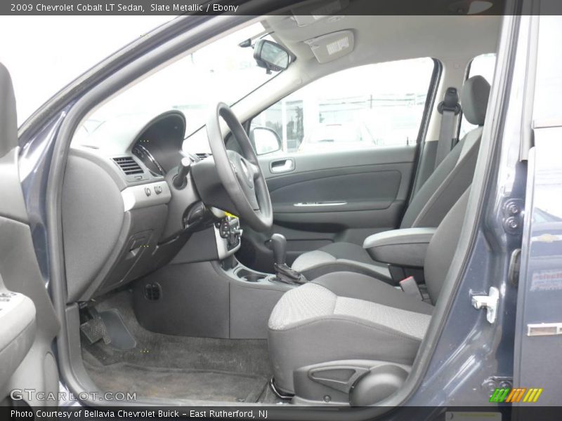 Slate Metallic / Ebony 2009 Chevrolet Cobalt LT Sedan