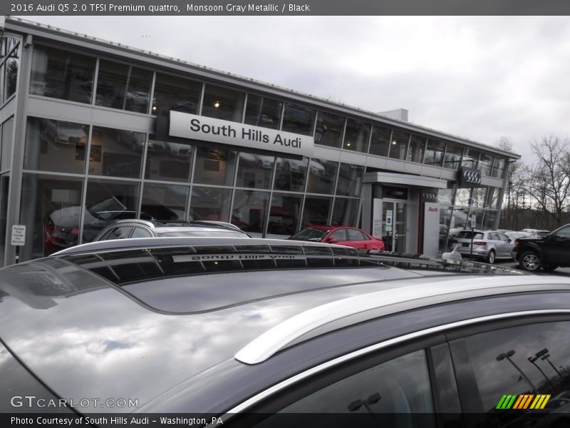 Monsoon Gray Metallic / Black 2016 Audi Q5 2.0 TFSI Premium quattro