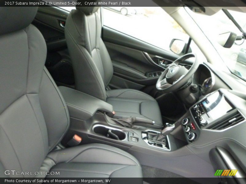 Crystal White Pearl / Black 2017 Subaru Impreza 2.0i Limited 5-Door