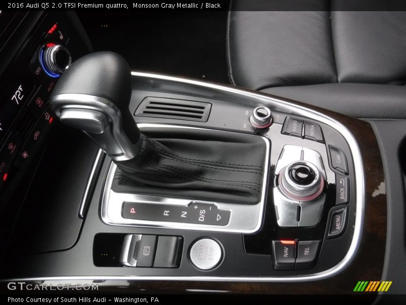 Monsoon Gray Metallic / Black 2016 Audi Q5 2.0 TFSI Premium quattro
