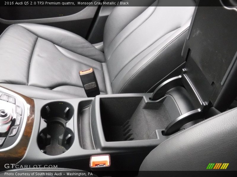 Monsoon Gray Metallic / Black 2016 Audi Q5 2.0 TFSI Premium quattro