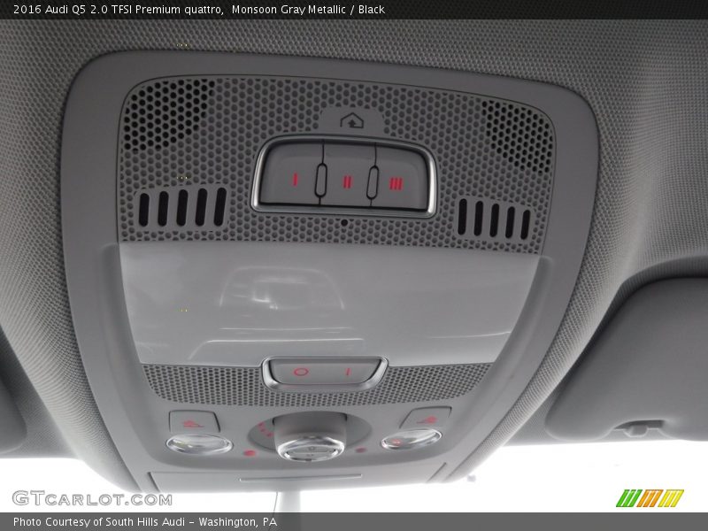 Monsoon Gray Metallic / Black 2016 Audi Q5 2.0 TFSI Premium quattro