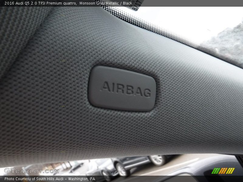 Monsoon Gray Metallic / Black 2016 Audi Q5 2.0 TFSI Premium quattro
