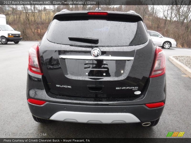 Ebony Twilight Metallic / Ebony 2017 Buick Encore Premium AWD