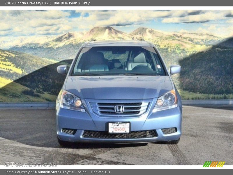Bali Blue Pearl / Gray 2009 Honda Odyssey EX-L