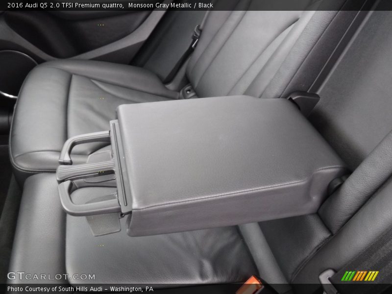 Monsoon Gray Metallic / Black 2016 Audi Q5 2.0 TFSI Premium quattro